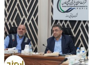 بازدید معاون مدیرعامل هلدینگ خلیج فارس و هیات همراه از پروژه های شرکت پتروشیمی اروند