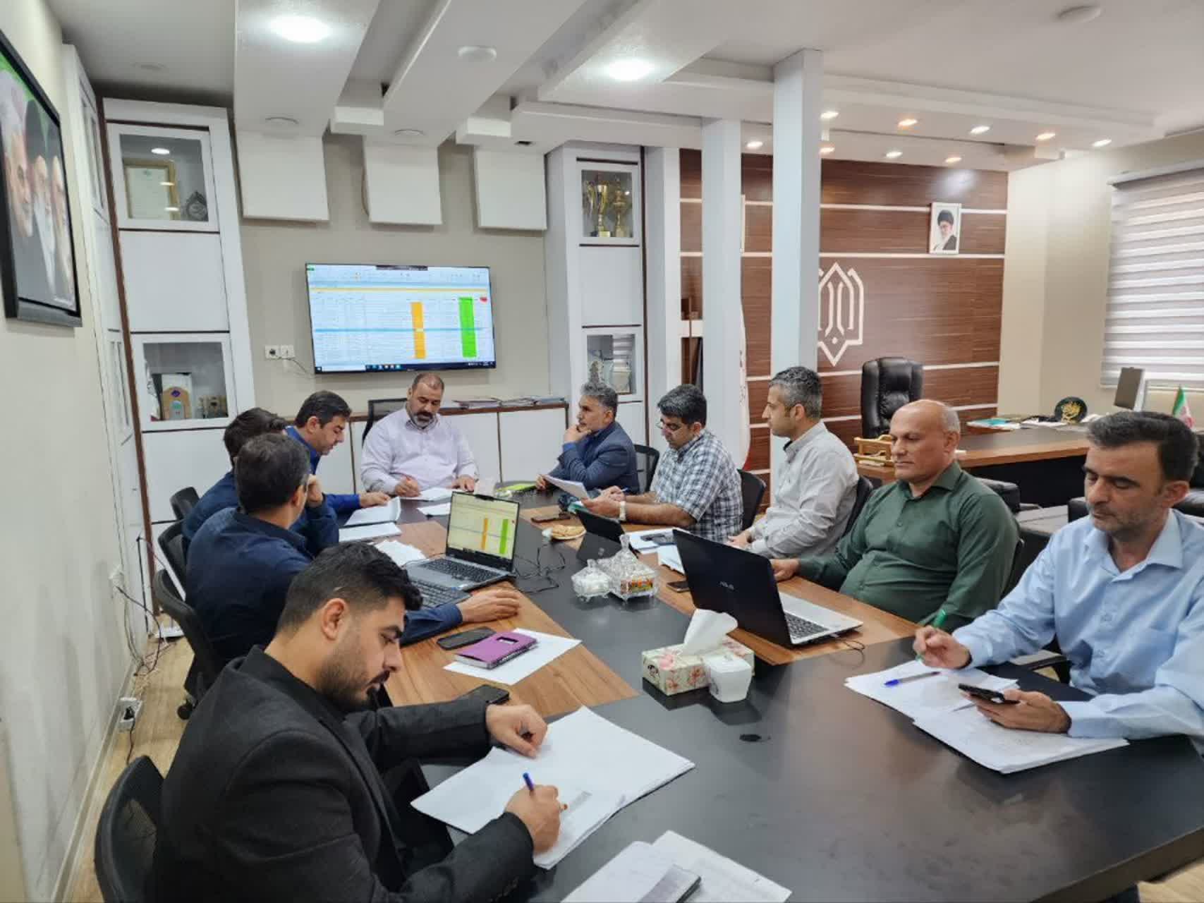 نشست بررسی وضعیت جذب اعتبارات در روزهای چهارشنبه و پنجشنبه