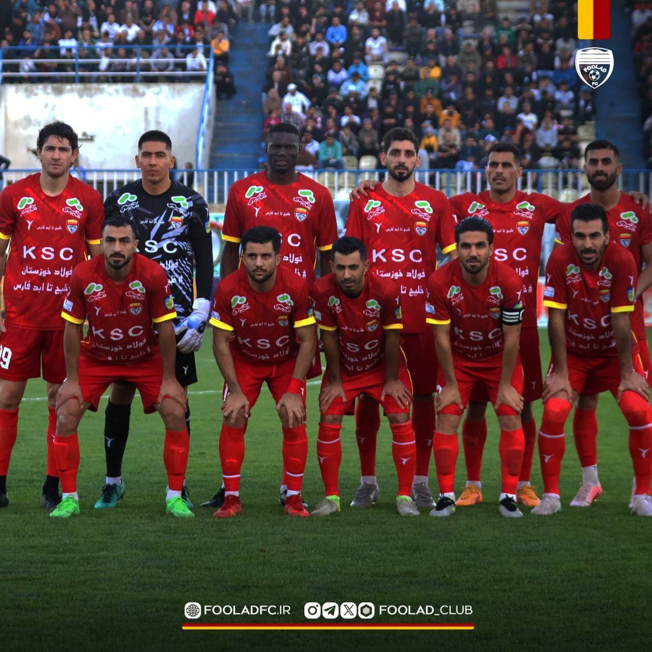عملکرد قابل توجه تیم فوتبال فولاد خوزستان