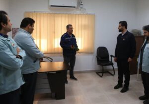 دیدار معاون منابع انسانی و امور اجتماعی با کادر درمان شرکت  فولاد خوزستان