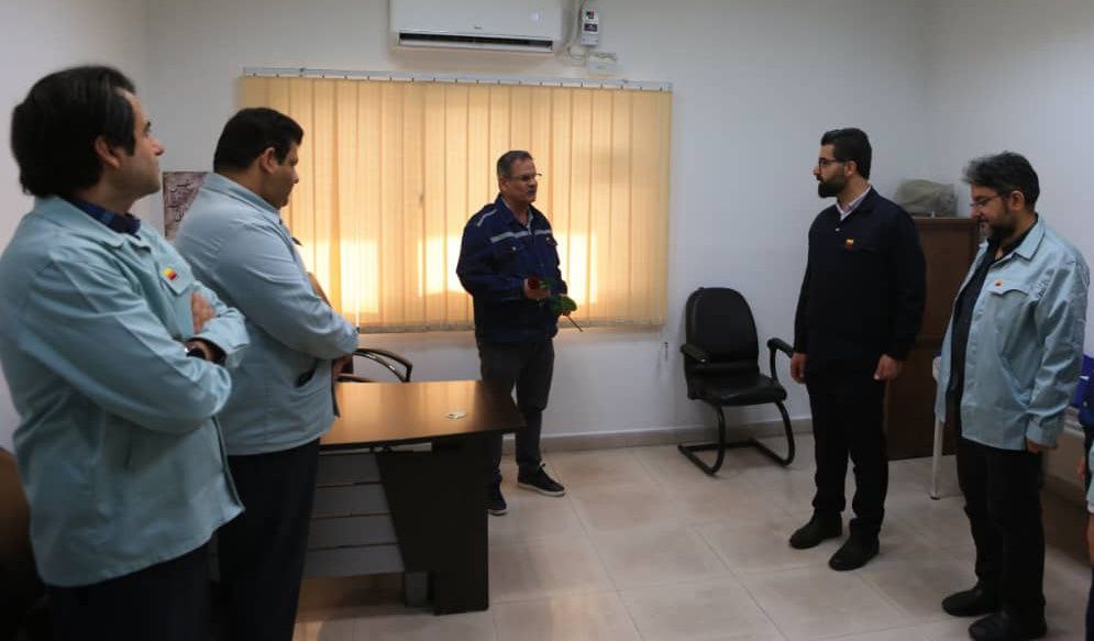 دیدار معاون منابع انسانی و امور اجتماعی با کادر درمان شرکت  فولاد خوزستان