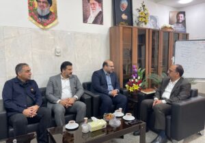 دیدار مدیرعامل شرکت فولاد خوزستان با دادستان عمومی و انقلاب استان خوزستان