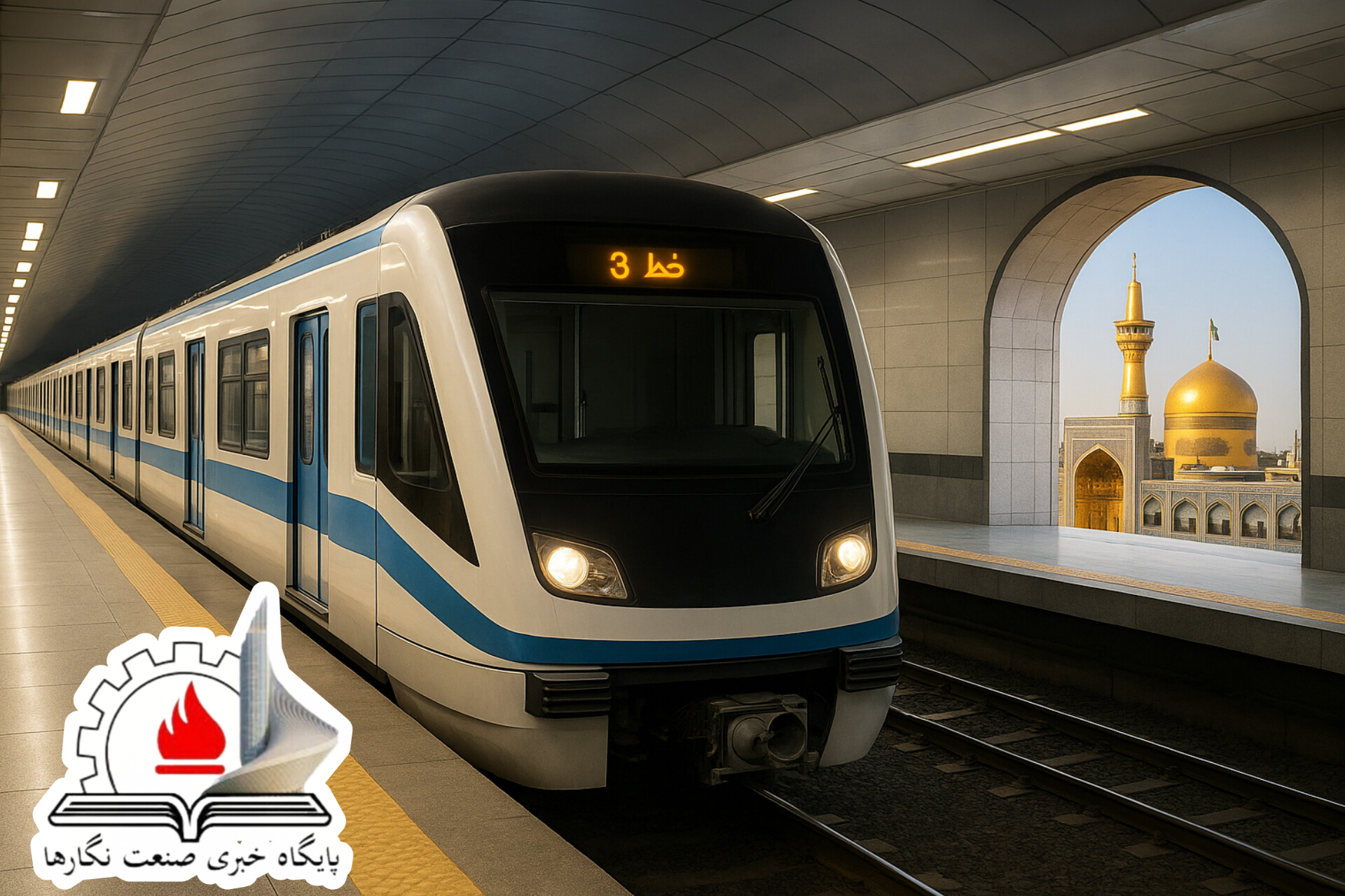 خط ۳ متروی مشهد؛ مسیر زیارت زیرزمینی شد