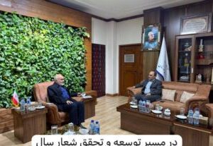 دیدار مدیرعامل شرکت فولاد اکسین با استاندار خوزستان