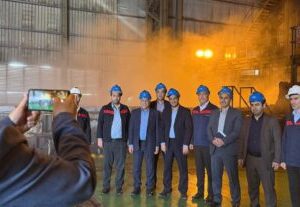 بازدید معاون وزیر صمت و رئیس سازمان زمین‌شناسی و اکتشافات م