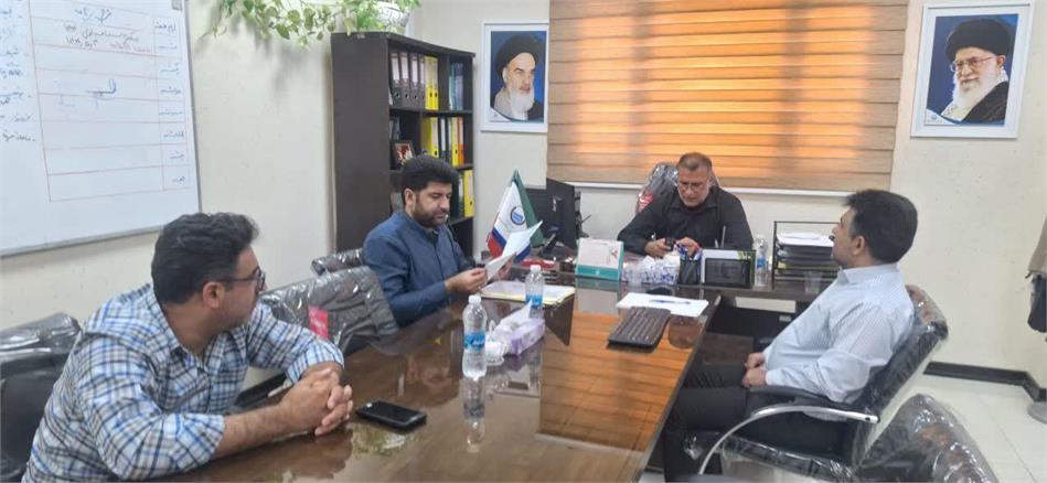 بازدید مدیرعامل شرکت آب و فاضلاب اهواز از دفاتر تخصصی مدیریت بحران و تلمتری