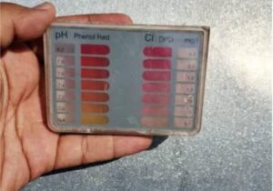 بازدید مشترک بهداشت و آب و فاضلاب اهواز از تأسیسات روستایی در شهرستان حمیدیه