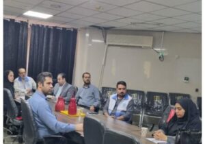 جلسه برنامه ایمنی آب و فاضلاب اهواز (WSP) و کمیته کمی و کیفی آب شهرستان باوی در مرکز بهداشت این شهرستان برگزار شد.