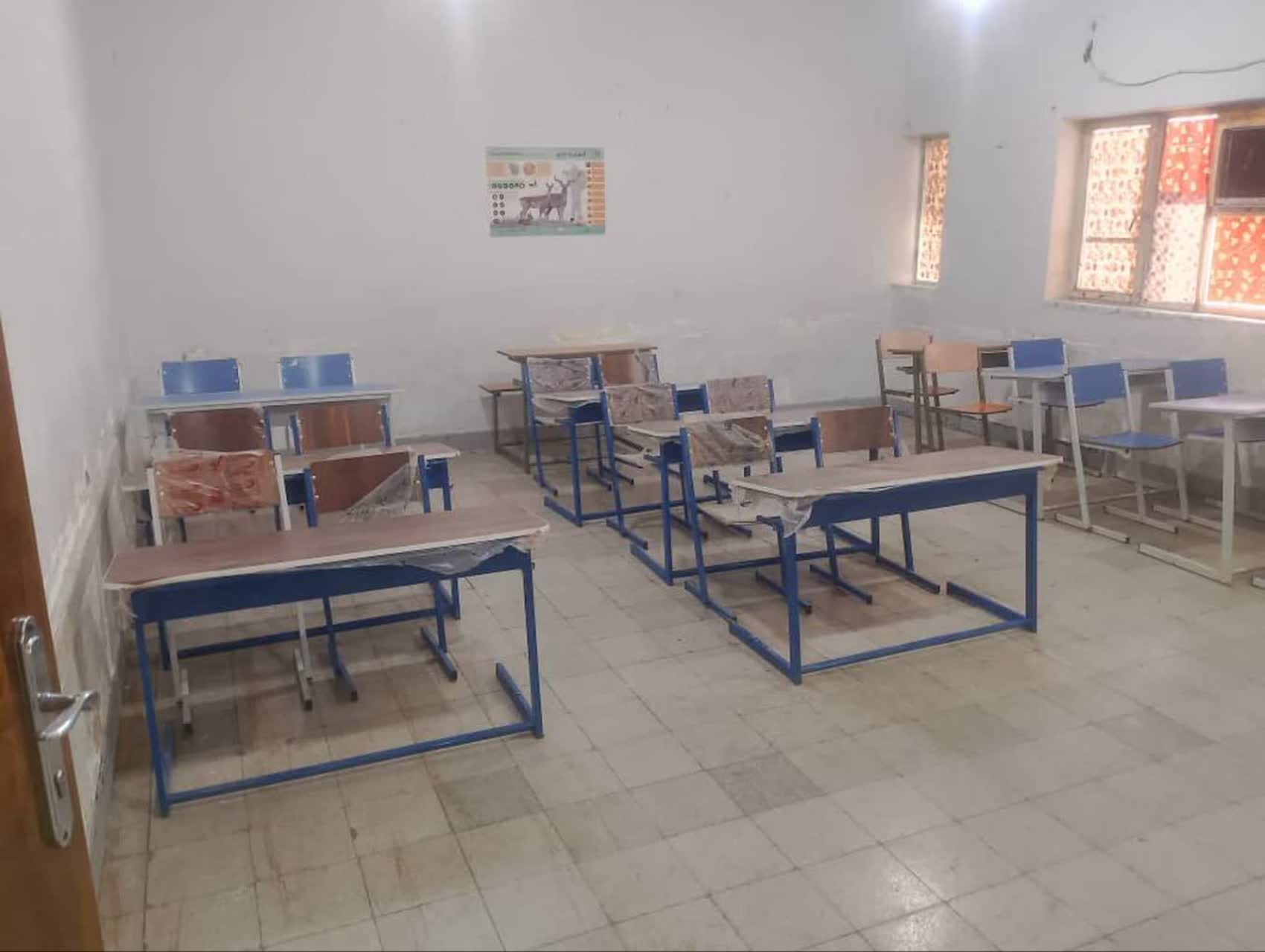 تجهیز کامل مدرسه شهید رجایی هفت‌تپه