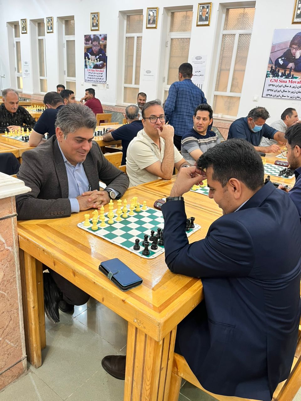 برگزاری مسابقات شطرنج  خانه مطبوعات  استان خوزستان