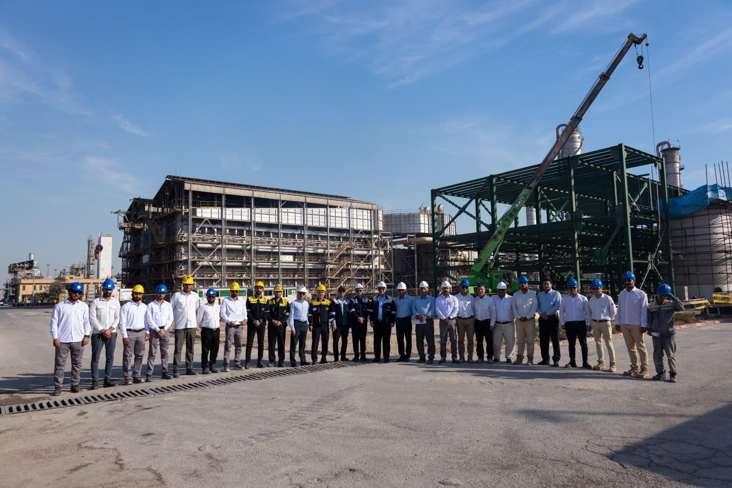 پیشرفت در پروژه بازیابی CO2 پتروشیمی فن‌آوران