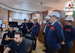 بازدید مدیرعامل فولاد اکسین خوزستان از خطوط تولید