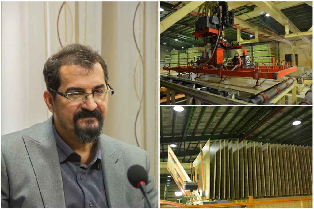 ثبت رکورد جدید در لوح سبز جنوب؛ تولید روزانه ۴۸۶ مترمکعب ام‌دی‌اف در نیشکر