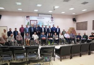 دیدار مدیر عامل نفت و گاز مارون با جانبازان نخاعی خوزستان
