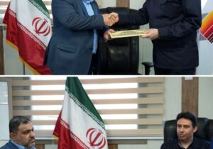 قائم‌مقام مدیرعامل شرکت ایده‌پردازان صنعت فولاد معارفه شد